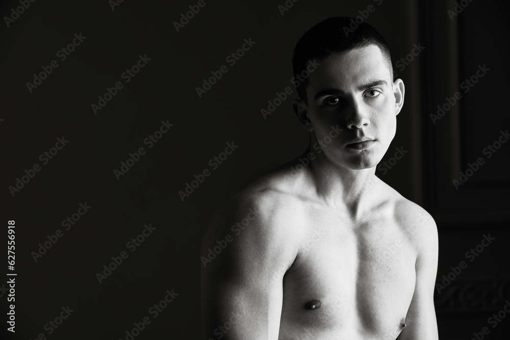 Fototapeta premium young athletic man