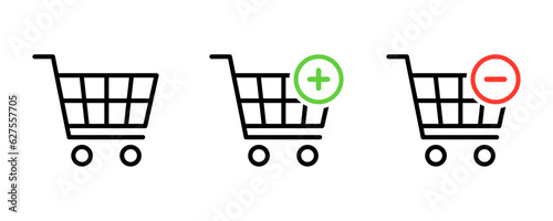 Set of Vector Cart Symbols