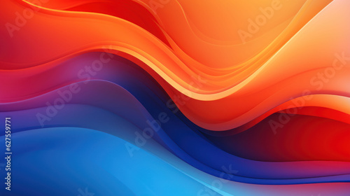 abstract background colorful wave modern