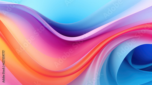 abstract background colorful wave modern