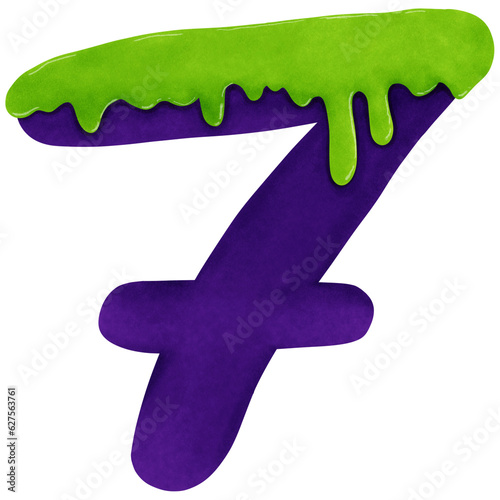 Number Seven Art