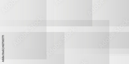 Abstract white background with squares. Abstract minimal geometric white and gray light background design. white transparent material in triangle diamond and squares shapes in random geometric pattern