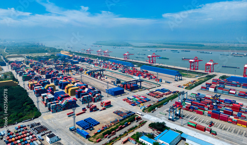 Longtan Port Area, Port of Nanjing, Jiangsu Province, China