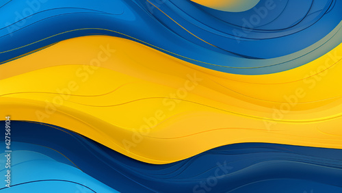 modern abstract pattern background yellow blue