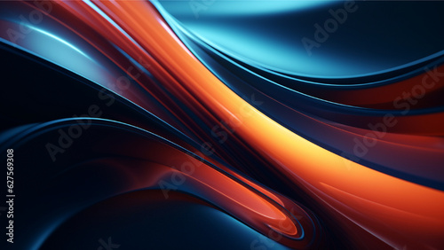 Abstract futuristic background with 3d design