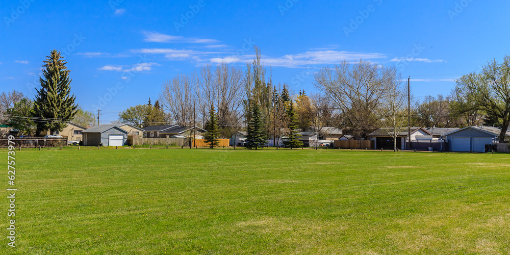 C.F.Patterson Park in the city of Saskatoon, Canada