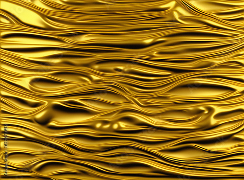 abstract golden background. Generative AI