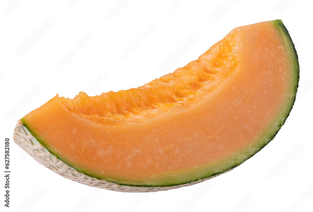 cantaloupe melon isolated on a transparent background cantaloupe melon isolated on a transparent background