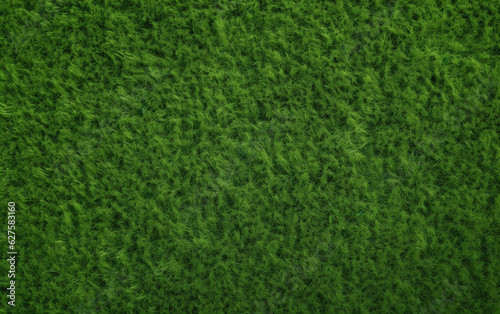 Top view artificial grass soccer field background texture