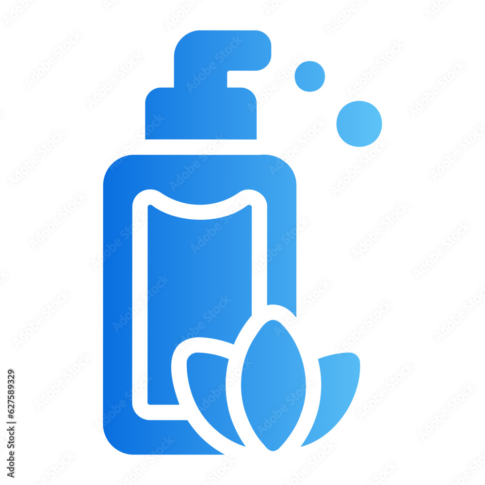 shampoo gradient icon shampoo gradient icon