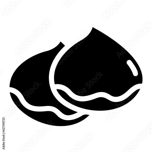 chestnut glyph icon