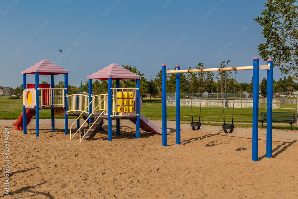 Dr. Seager Wheeler Park in the city of Saskatoon, Canada