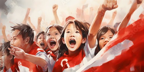 Indonesian Independence Day Children and Youth Poster