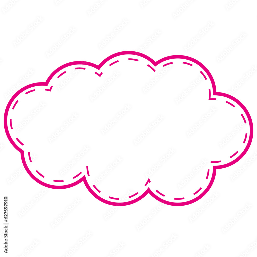 Cloud Banner Element Cloud Banner Element