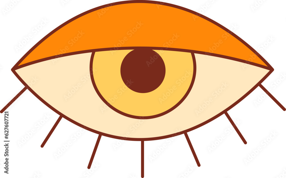 Groovy Eye Icon