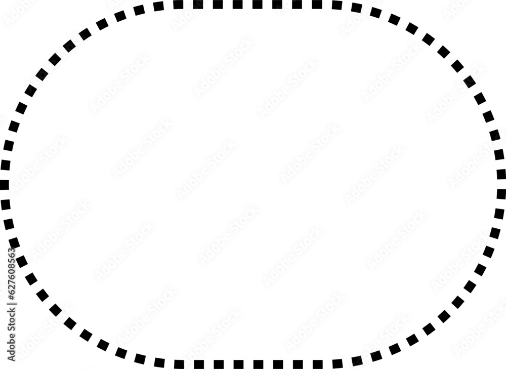 Dashed line basic geometric shapes. Dashed outline of circle, oval, square, triangle and star. Icon of cut frame. Vector illustration Dashed line basic geometric shapes. Dashed outline of circle, oval, square, triangle and star. Icon of cut frame. Vector illustration