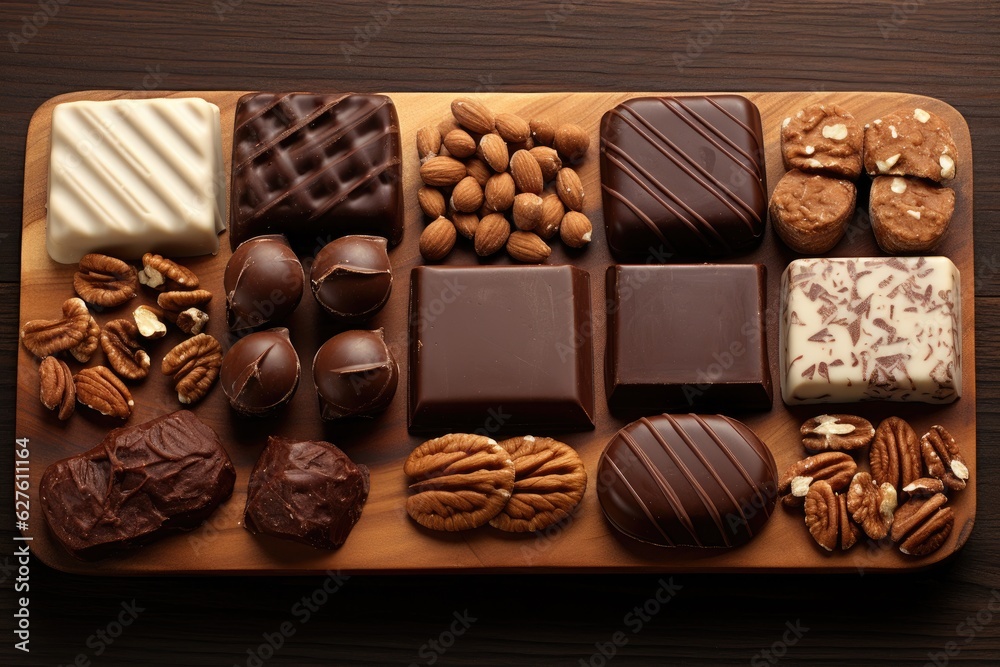 close up of chocolate candy