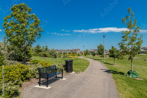 Alexander MacGillivray Young Park in the city of Saskatoon, Canada photo