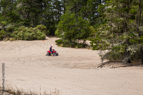 Off road activity in the Oregon Dunes National Recreation Area photo