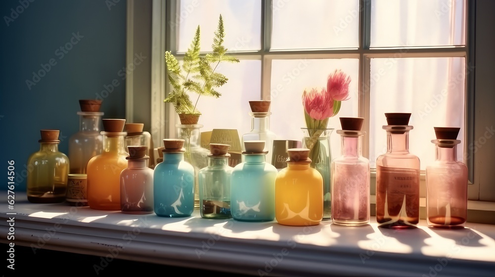 perfume jars perfume jars