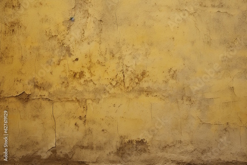 Yellow Wallpaper, Flat Frontal Texture with Fine Graining, Modern Concrete Feel