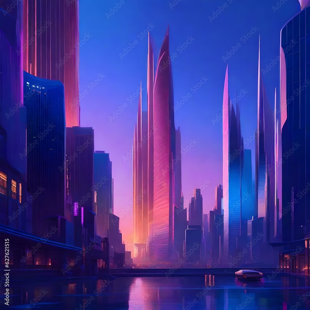 Urban Dreamscape: A Technicolor Tapestry of City Life
AI-generated