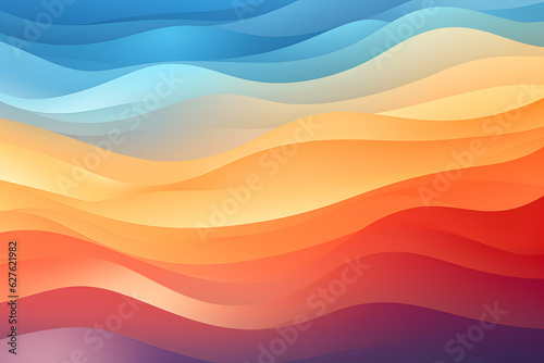 Background - tech style with rainbow - pride flag soft colors, abstract, flat design, minimalistic, illustration. - Generative AI