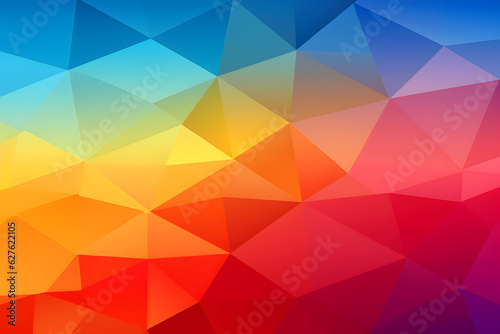 Background - tech style with rainbow - pride flag soft colors  abstract  flat design  minimalistic  illustration. - Generative AI