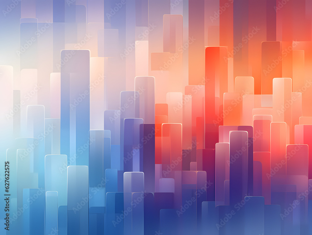 Background - tech style with rainbow - pride flag soft colors, abstract, flat design, minimalistic, illustration. - Generative AI Background - tech style with rainbow - pride flag soft colors, abstract, flat design, minimalistic, illustration. - Generative AI