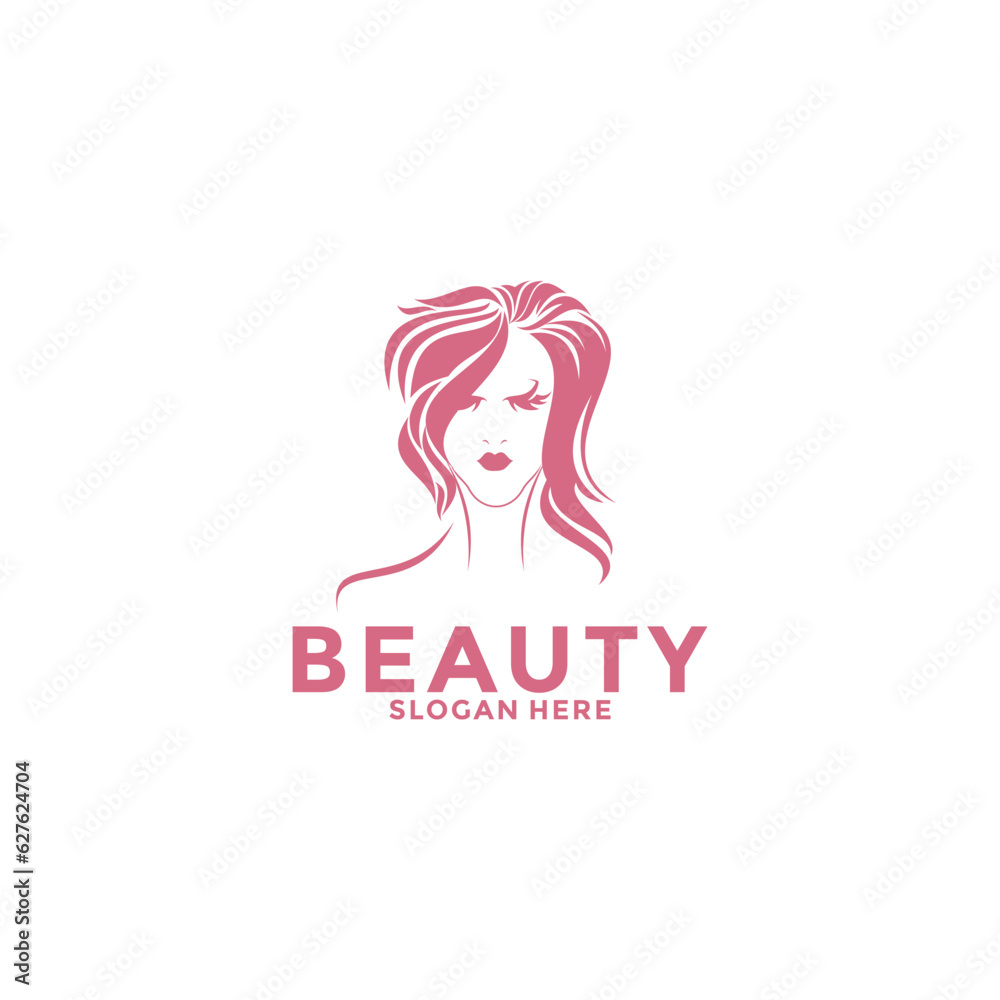 Beauty logo salon and hair treatment logo design, Beauty woman fashion logo template Beauty logo salon and hair treatment logo design, Beauty woman fashion logo template