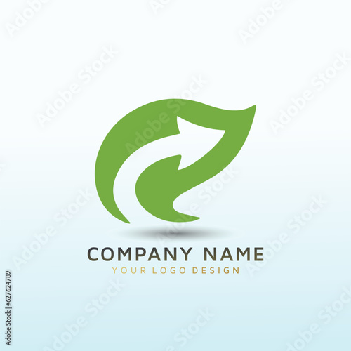 eco commerce logo for an upcoming logistics company © smnazmul