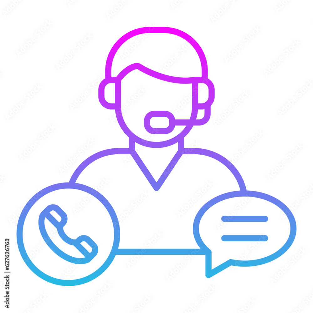 Customer Service Icon Customer Service Icon