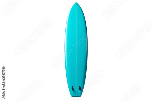Isolated Surfboard Transparent Background. Generative AI photo