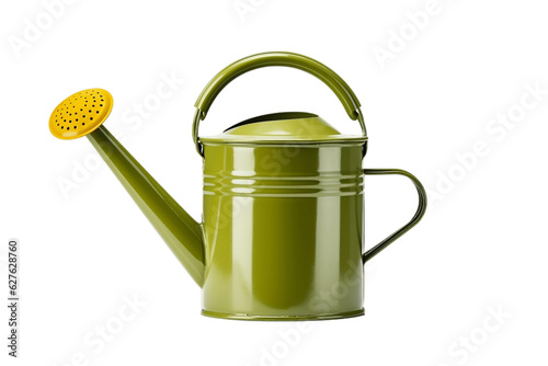 Isolated Watering Can Transparent Background. Generative AI