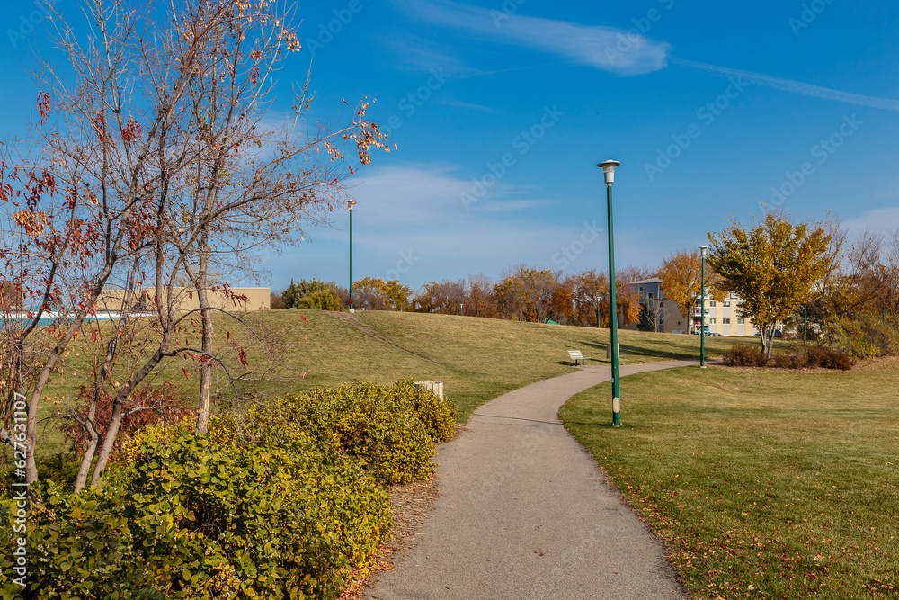 Meadowgreen Park in the city of Saskatoon, Canada