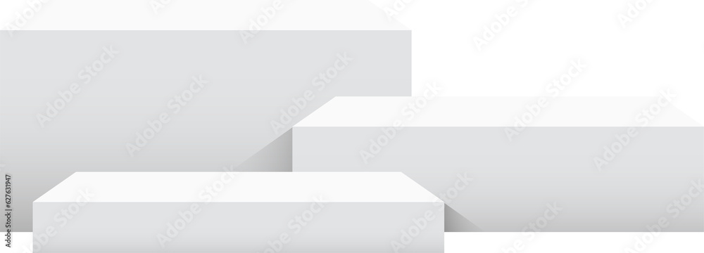 pedestal white stand 3 step, podium display product, podium show products pedestal white stand 3 step, podium display product, podium show products