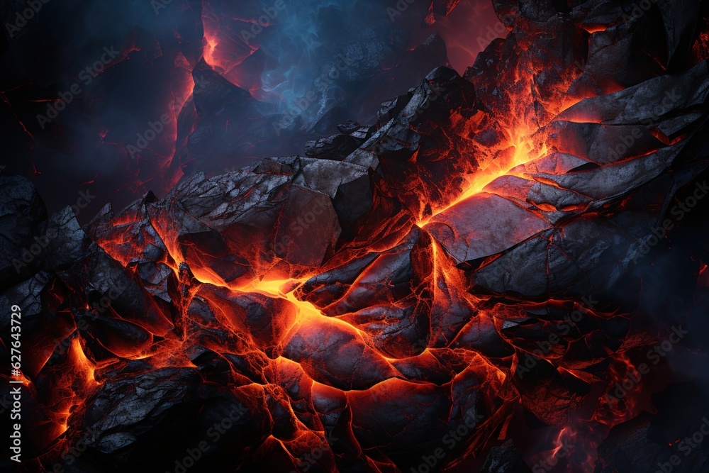 lava flows surface
lava flows surface