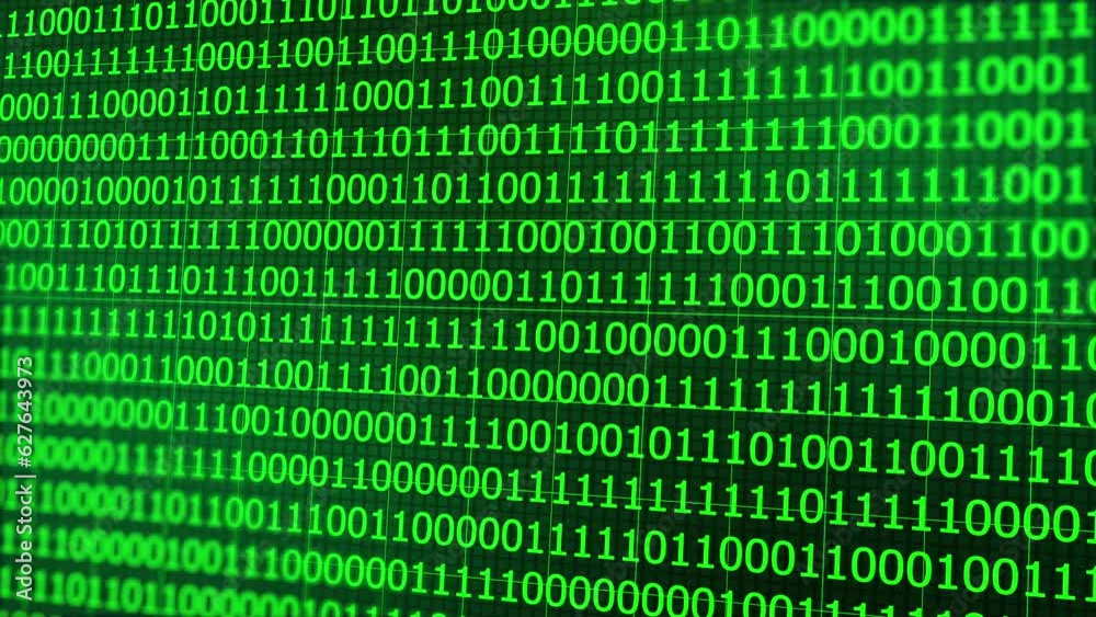 binary number matrix animated 4K resolution video. Binary code for computers. futuristic setting. Blue random digital number flow. 3D representation. digital backdrop in blue. arbitrary binary code 3d binary number matrix animated 4K resolution video. Binary code for computers. futuristic setting. Blue random digital number flow. 3D representation. digital backdrop in blue. arbitrary binary code 3d