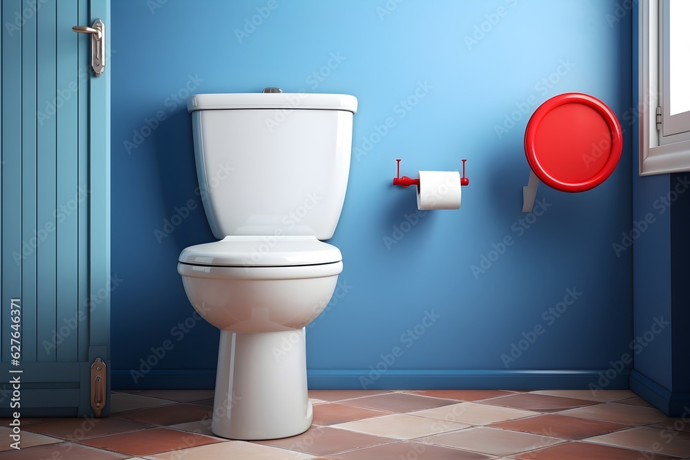toilet bowl with toilet paper toilet bowl with toilet paper