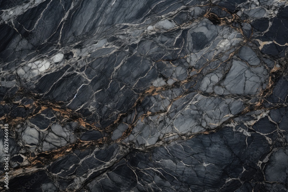 Abstract granite pattern on wet black stone, realistic coal, natural green energy. Generative Ai. Abstract granite pattern on wet black stone, realistic coal, natural green energy. Generative Ai.