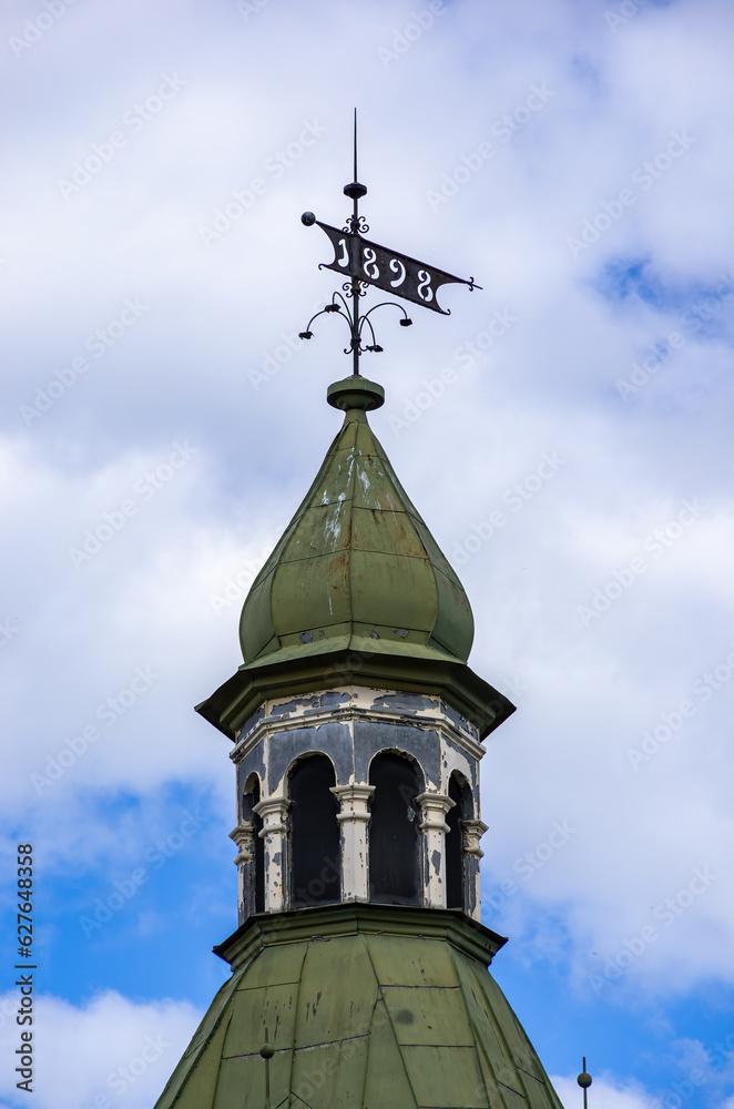 Turret And Weather Vane From 1898 Turret And Weather Vane From 1898