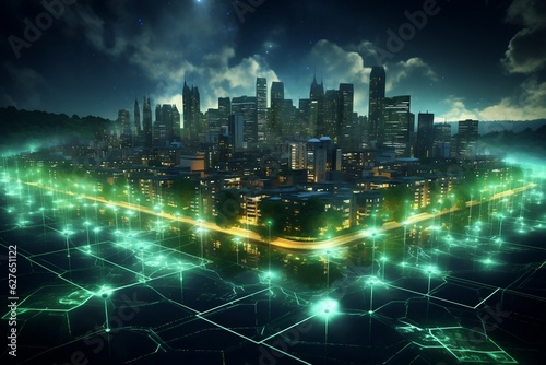 Smart Network Connecting to Digital Green Future.AI