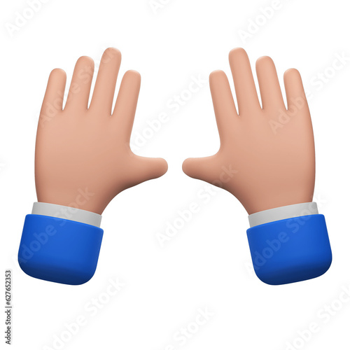 Foto Surrender Hand Gesture