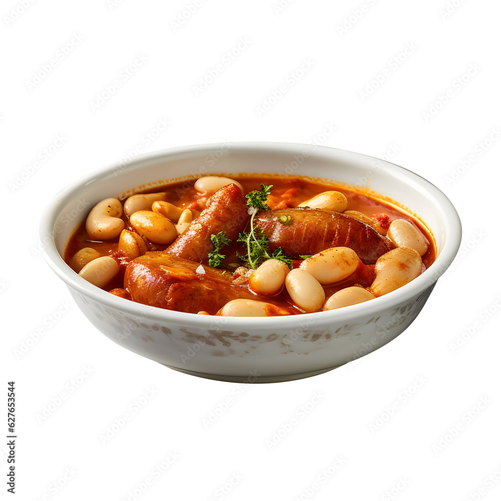 authentic spanish fabada food on a pretty plate authentic spanish fabada food on a pretty plate