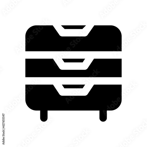 drawers glyph icon