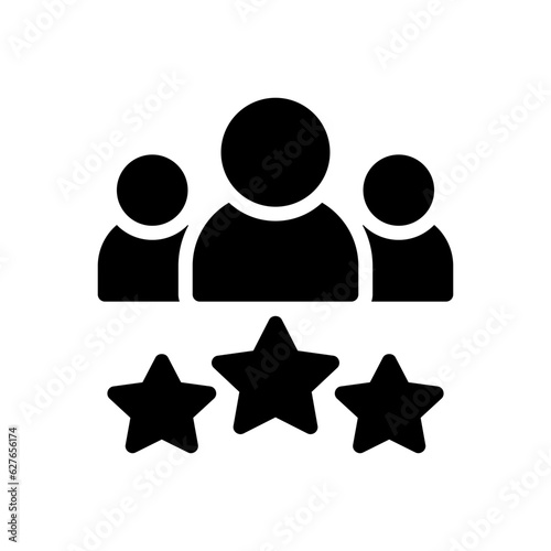 best employee glyph icon