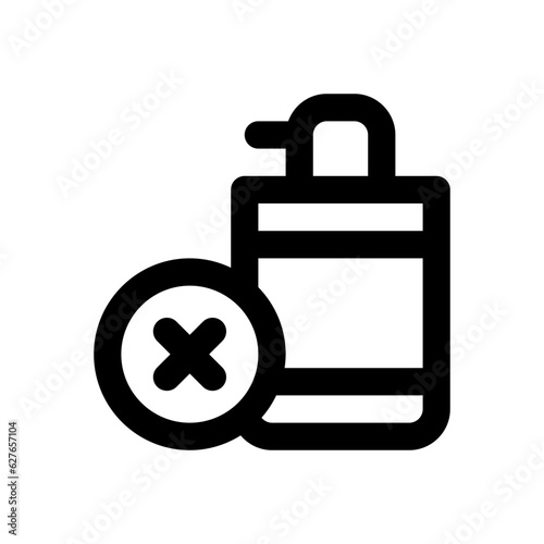 toxic line icon
