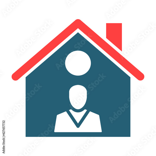 Buyer Glyph Two Color Glyph Two Color Icon Design