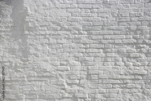 White brick wall backgrounds, brick room, interior textured, wall background