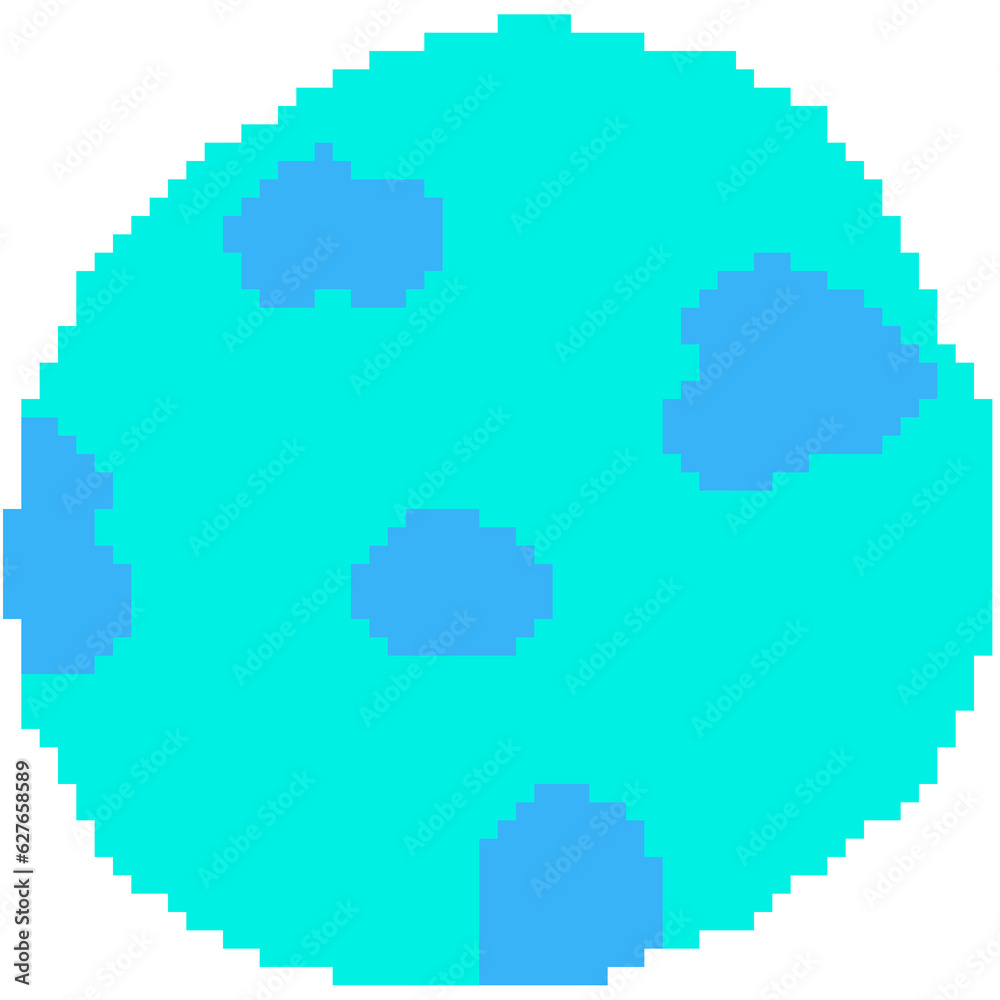 Cute minimalist space and planet pixel art. Cute minimalist space and planet pixel art.
